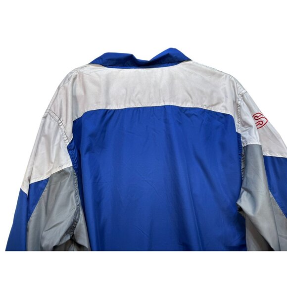 NFL Mens Colts Windbreaker Jacket XL Blue & GrayNylon Polyester - Picture 11 of 11